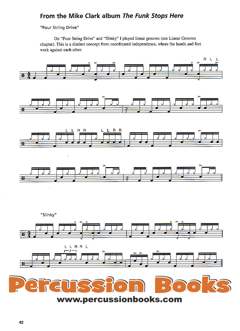 Funk Drumming + CD Percussion Books Everything you need for your